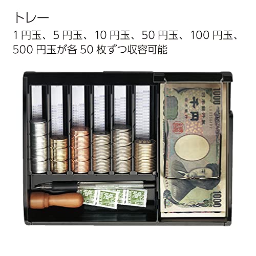 コクヨ 手提げ金庫 A5 グレー CB-Y13M_3