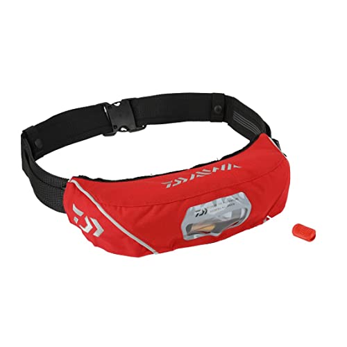 ダイワ 桜マーク自動膨張/ライフジャケット DF-2222 レッド フリー