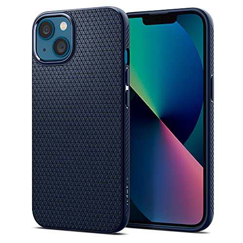 ・ネイビー・ブルー i Phone 13 6.1インチ ACS03520・・Color:ネイビー・ブルー・マットなデザインに忍ばせた、フォーマルエッセンススマートフォンケースで最も使用される"