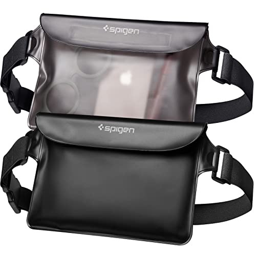 Spigen 完全防水 ポーチ 防水ケース 小物 2個セット 完全防水