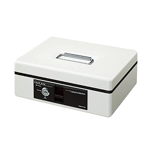 防犯 コクヨ 手提げ金庫 B6 グレー CB-Y14M