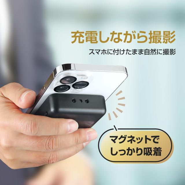 【当社完全オリジナル】Gexa(ジイエクサ) スパイカメラ 4K ワイヤレス充電器型カメラ 小型カメラ [GX-311] 防犯カメラ Wi-Fi モニター マグネット モバイルバッテリー_9