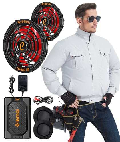 【現金特価】 KU91900 FAN2200G・RD9261 脇下マチ付き 綿薄手 R 空調服 その他