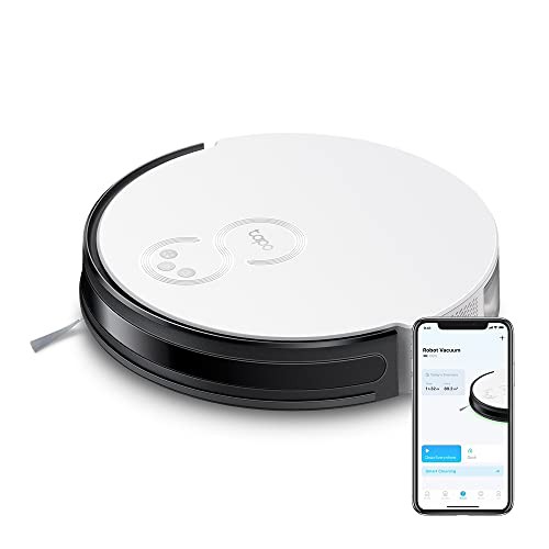 TP-Link ロボット掃除機 wifi 対応 マッピング Tapoアプリ 対応 800ml ダストボックス 3時間運転 Alexa 対応 Google Home 対応 Tapo RV10