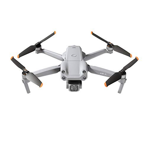 DJI Air 2S、リモートID対応、3軸ジンバルカメラ搭載クアッドコプタードローン (UAV)、リモコン、5.4K動画、1インチCMOSセンサー、4方向障害物検知、飛行時間31分、8km 1080p動画伝送、マスターショット、グレー
