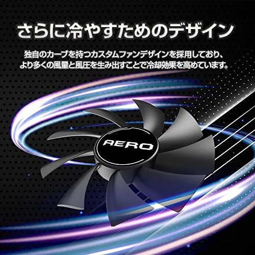 MSI GeForce RTX 3060 Ti AERO ITX 8G OC LHR グラフィックスボード VD7849 グラフィックボード・