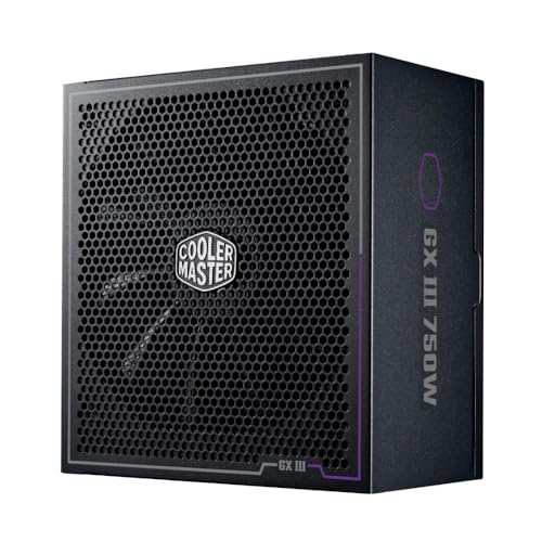 Cooler Master GX III GOLD 750 80PLUS GOLD認証取得 750W ATX3.0対応 12VHPWR 90度ケーブル付属 フルモジュラー型 ハイグレード PC電源