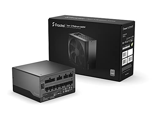 Fractal Design Ion+ 2 Platinum 660W PC電源ユニット 80PLUS Platinum FD-P-IA2P-660 PS945