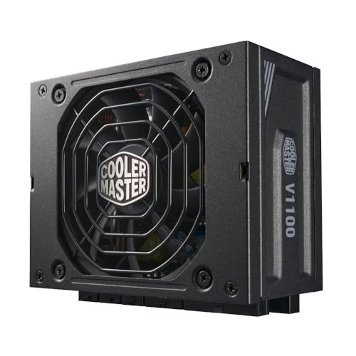 Cooler Master V SFX Platinum 1100W 80PLUS Platinum認証取得 ATX3.0対応 12VHPWRコネクタ搭載・ATX変換ブラケット付属 SFX PC電源ユニ