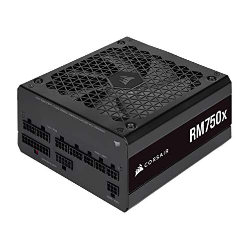 Corsair RM750x PC電源ユニット 750W 80PLUS Gold認証 フルモジュラー ATX 2021モデル CP-9020199-JP PS1121 ブラック