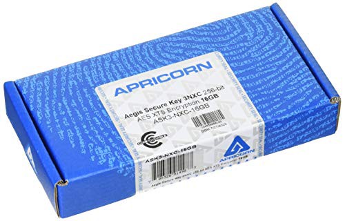 Apricorn Aegis Secure Key 3NXC 暗号化USBメモリー 16GB USB3.0対応 ASK3-NXC-16GB MM6046