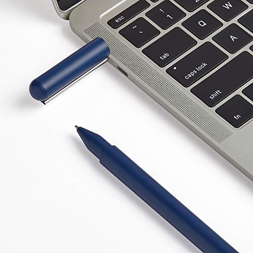 LEXON (レクソン) C-PEN 32GB USB-Cフラッシュメモリー付きブラックインクボールペン インク詰め替え可能 LS101DB ダークブルー