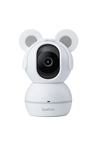 アユート SpotCam 子ども見守り モニタリングカメラ BabyCam [ SPC-SPOTCAM-BABYCAM ] 白