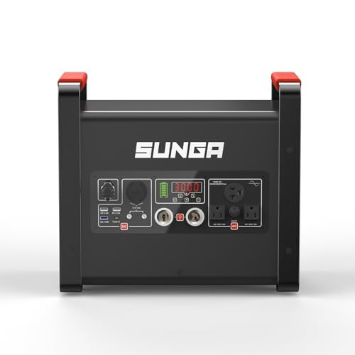 SUNGA ポータブル電源 LK3000 3000W 6000W 2112Wh 正弦波 QC3.0 type-c ポータブルバッテリー BMS機能 インバーター 車中泊 キャンプ 災害対策 発電機 PSE適合
