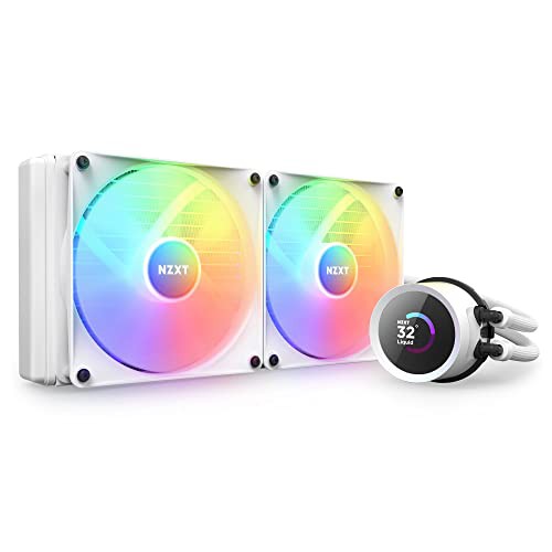 NZXT KRAKEN RGB 280 White 簡易水冷CPUクーラー RL-KR280-W1 FN1872