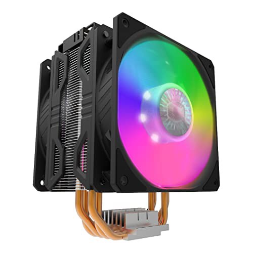 Cooler Master Hyper 212 LED Turbo ARGB サイドフロー型 ARGB デュアルファン 空冷CPUクーラー RR-212TK-18PA-R1 FN1573