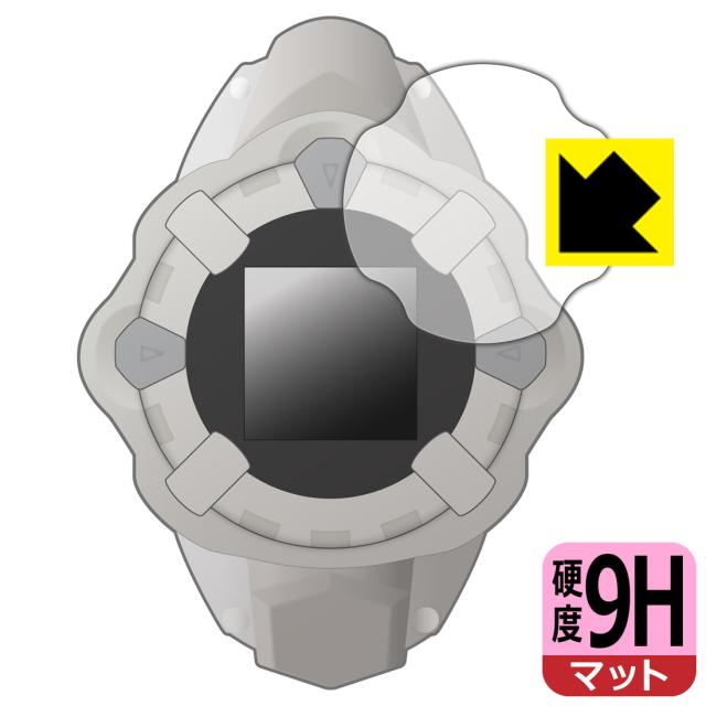 PET製フィルムなのに強化ガラス同等の硬度 メダロット メダロッチ
