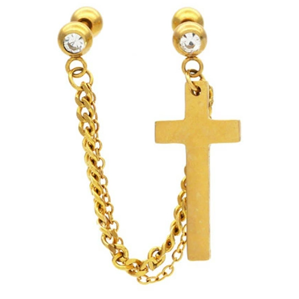 ピアス&チャーム2点 SJX W】DIAMOND BAR PIERCED EARRING(6ZP5050)｜SJX公式ONLINE STORE