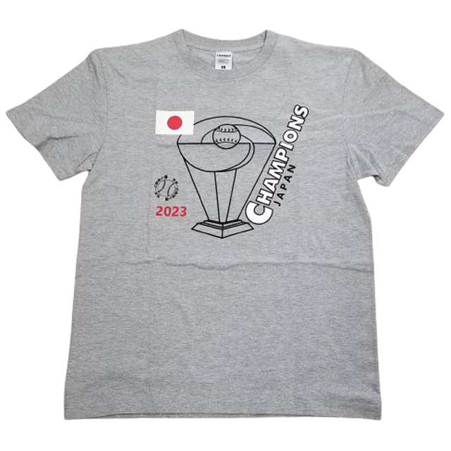 2023チャンピオンTシャツ（男女兼用 日本 侍 JAPAN 野球 優勝 ロッカー