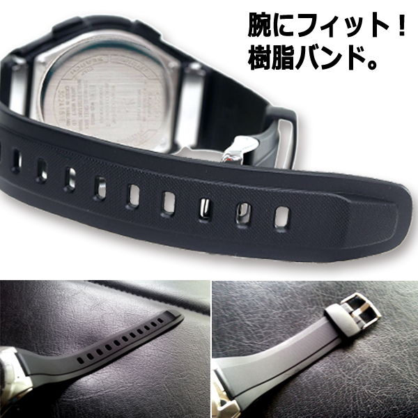 CASIO WaveCeptor ワールドタイム 10気圧防水 電波受信（CASIOウェーブセプターソーラー電波時計LIMITED WVA-M650-2AJF）_4