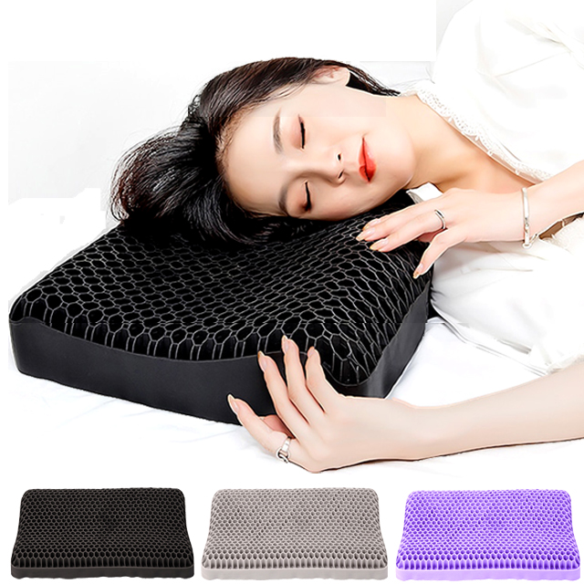 瞬時にフィットする3D立体構造！無重力のような寝心地ジェル枕 TPE 体