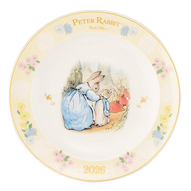 ピーターラビット2026イヤーズプレート 皿たて付き PETER RABBIT 絵皿