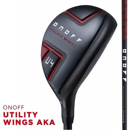 グローブライド 2022年 ONOFF UTLITY WINGS AKA  オノフ 赤 ユーティリティー 純正カーボン SMOOTH KICK MP-522U 日本仕様 18,400円