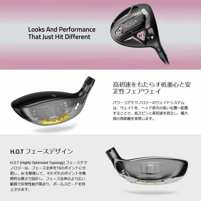 女性用 日本仕様 コブラ KING LTDx MAX マックス フェアウェイ