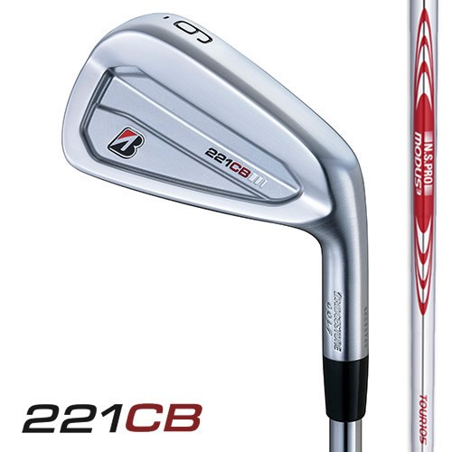 保証書無し商品 ブリヂストン 221CB #5-PW 6本 アイアンセット N.S.PRO MODUS3 TOUR105 スチール 日本仕様