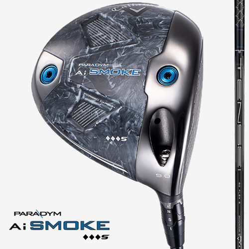 日本 Callaway Exclusive限定 ツアーVer. PARADYM Ai SMOKE ◆◆◆S Aiスモーク トリプルダイヤモンドS ドライバー TENSEI 60 for CW (S)