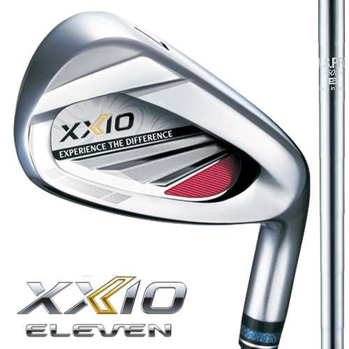 特注 ダンロップ 2020年 XXIO ELEVEN ゼクシオ11 レッド #6-PW 5本 アイアンセット N.S.PRO 950GH スチール グリップ：Golf Pride 日本仕