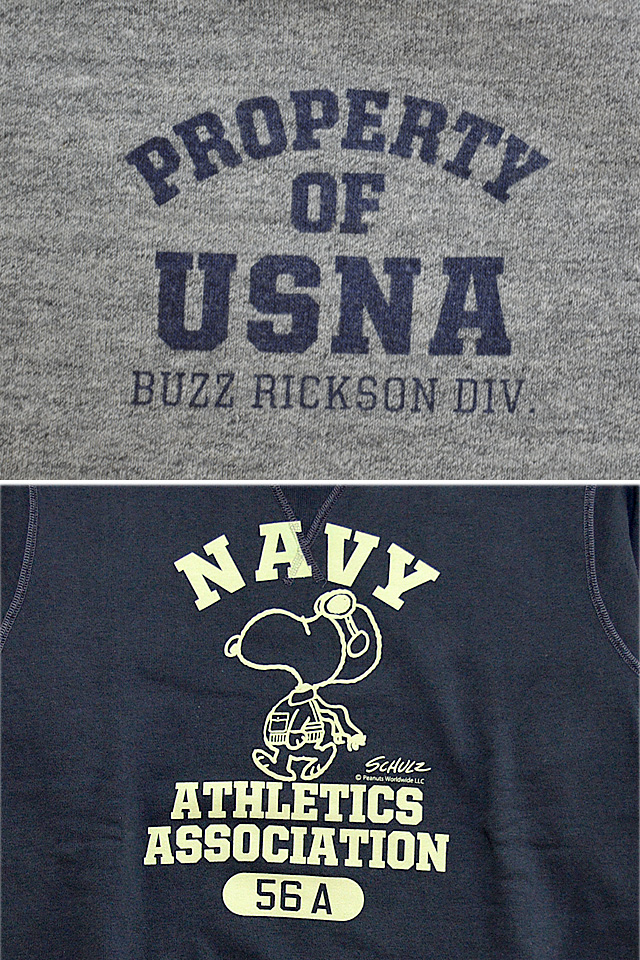 Buzz Peanutsクルースウェット Navy Athletics Buzz Rickson S Br653 バズリクソンズ スヌーピー トレーナーの通販はau Pay マーケット 和柄専門店 サクラスタイル