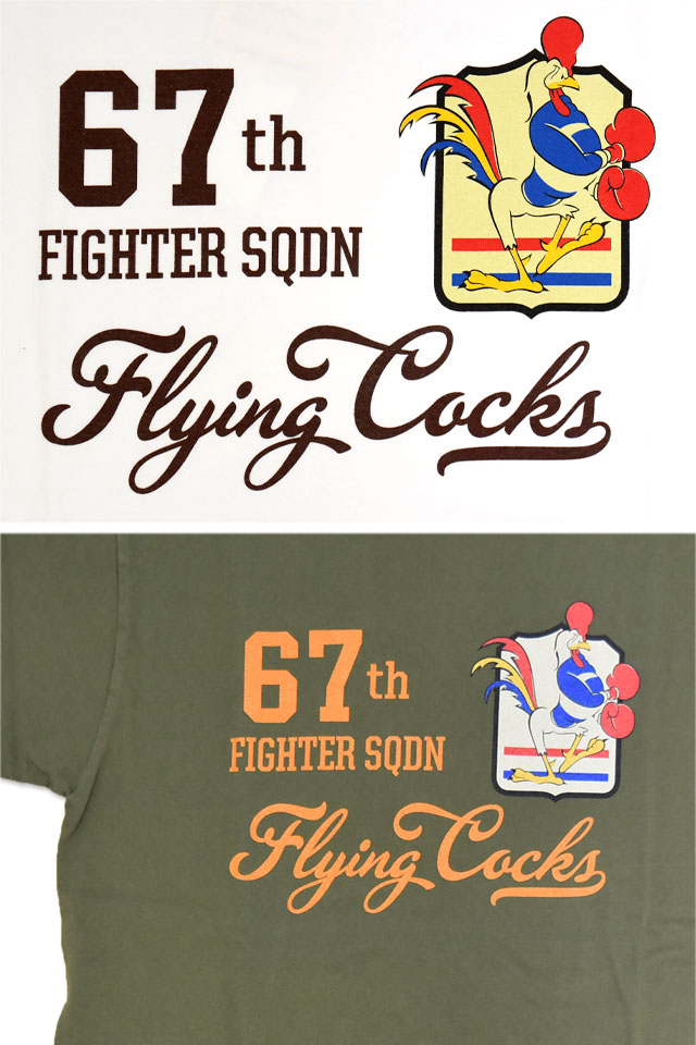 半袖Tシャツ「67th FIGHTER SQDN」 BUZZ RICKSON'S BR79704 バズリクソンズ 東洋エンタープライズ ミリタリー_3