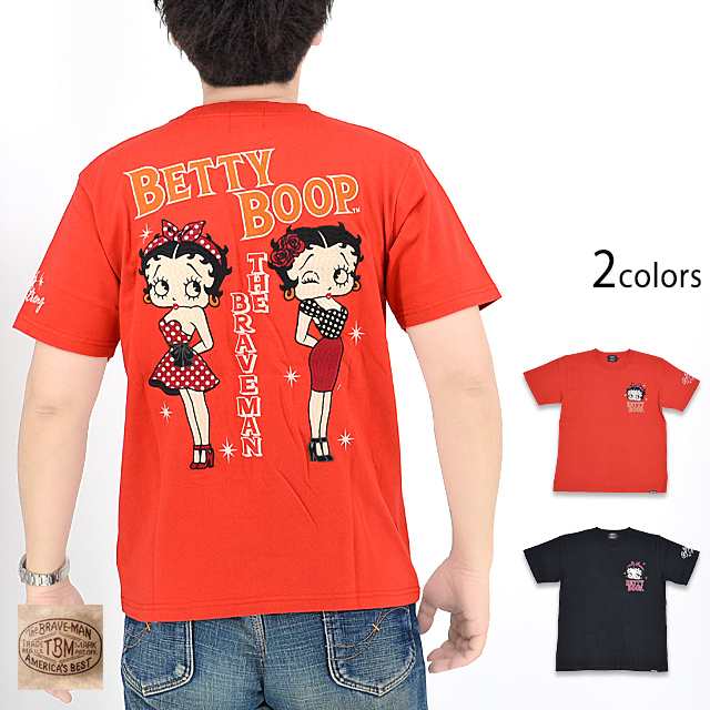 BR×BETTYコラボ 天竺半袖Tシャツ The BRAVE-MAN BBB-2339 ブレイブマン 