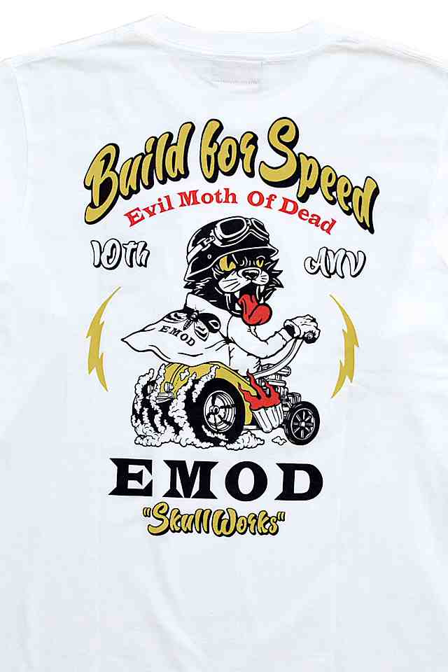 EMODキャットボーイ長袖Tシャツ クローズ×ワーストコレクション SCW