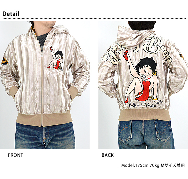 Betty Boop×Flag Staff パーカー Flagstaff 433026 フラッグスタッフ