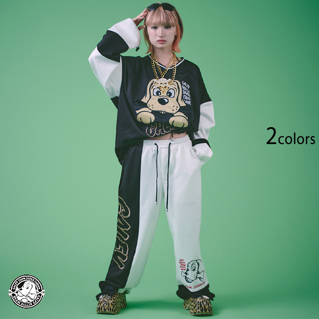 当時の兄ちゃんセットアップ GALFY 144034 ガルフィー オーバーサイズ ゆったりめ ユニセックス SET UP 上下