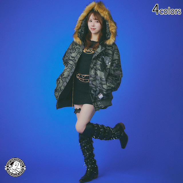 犬2B「改」 GALFY 153021 ガルフィー ゆったりめ オーバーサイズ ユニセックス ミリタリー