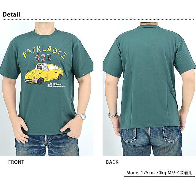 NISSANコラボ USAコットン フェアレディZ 432半袖Tシャツ go slow