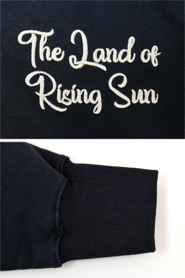 抜刀娘 妃那RISING SUNスウェットパーカー 抜刀娘 253092 和柄 和風 着物 花魁_3