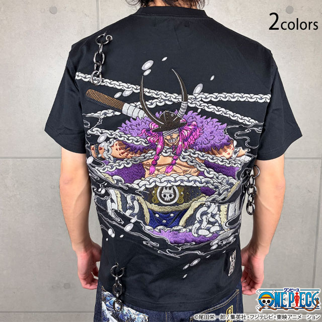 絡繰魂×ONE PIECE ロキ「エルバフ」半袖Tシャツ 絡繰魂 262060 和柄 ワンピース からくり