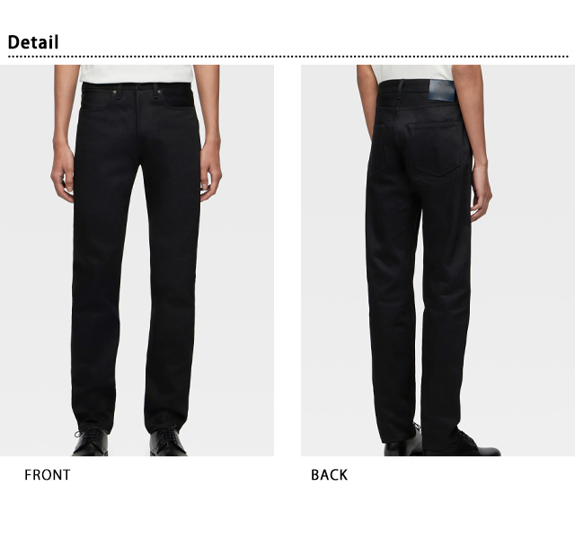 #200 STANDARD TAPERED 14.7oz スタンダードテーパード ジッパーフライジーンズ・ブラック 桃太郎ジーンズ MMJZ1200 MOMOTARO jEANS
