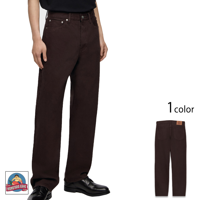 オニグルミデニムジーンズ/#100 STRAIGHT - ONIGURUMI DYED 桃太郎ジーンズ MMJE6400 MOMOTARO JEANS 日本製 国産