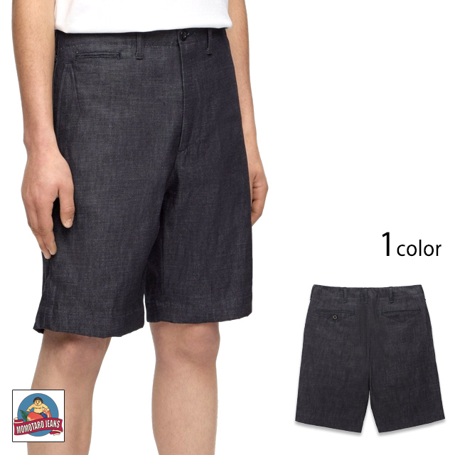 デニムスリムショーツ 桃太郎ジーンズ MXSP6001 MOMOTARO JEANS 日本製ハーフパンツ