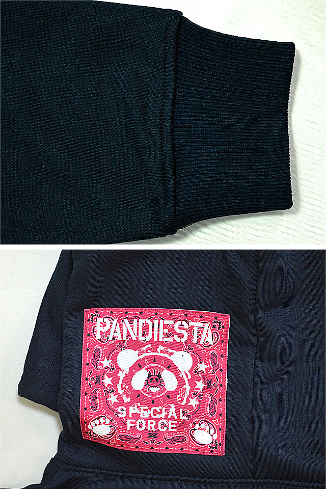 ペイズリー切替BIGパーカー PANDIESTA JAPAN 592951 パンディエスタ