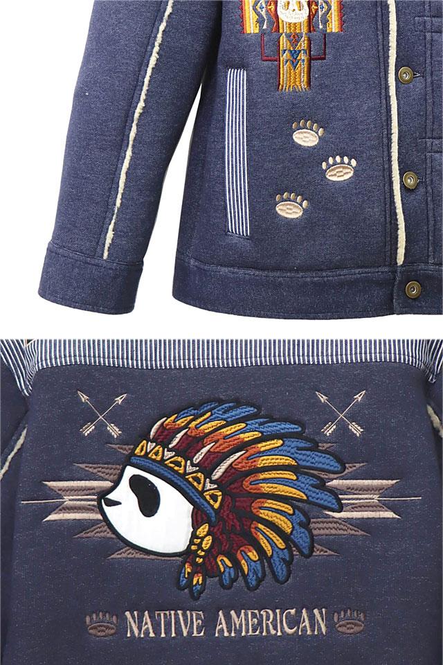 INDIAN-PDJボンディングランチジャケット PANDIESTA JAPAN 592861