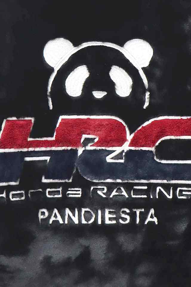 HONDA×PANDIESTA HRCフェイクファーパーカー PANDIESTA JAPAN 533509 パンディエスタジャパン パンダ ホンダ