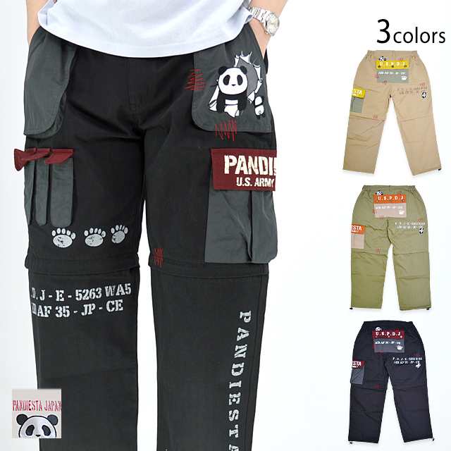 PDJ-ARMY 2WAYパンツ PANDIESTA JAPAN 554953 パンディエスタジャパン パンダ ショーツの通販は