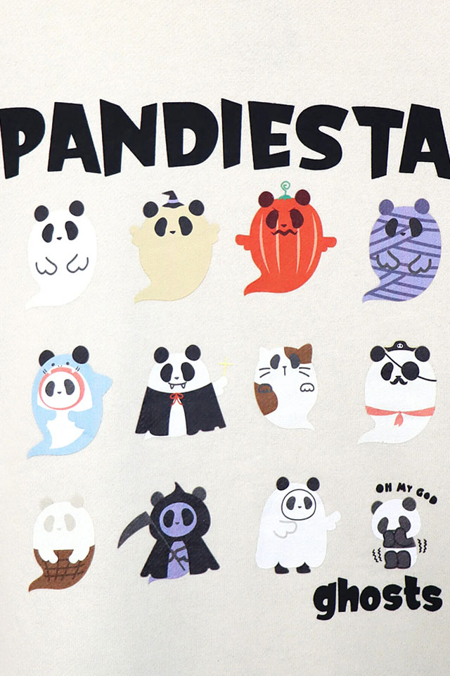 ぬいぐるみ付きおばけパンダBIGプルパーカー PANDIESTA JAPAN 564751 パンディエスタジャパン ゆったりめ オーバーサイズ_4