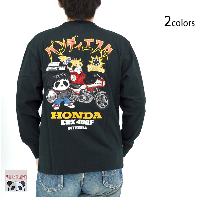HONDA×PANDIESTA CBX400F INTEGRA SHOW-WAロングTシャツ PANDIESTA JAPAN 564502 パンディエスタジャパン パンダ ホンダ